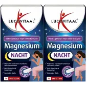 Lucovitaal 2x Magnesium Nacht 30 Tabletten