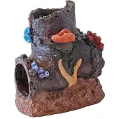 Boon Aquarium Decoratie Gezonken Buis Multi 11 Cm