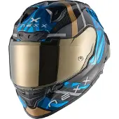 NEXX X.R3R Swirl Carbon Blauw Integraalhelm Maat L