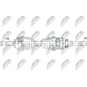 NTY NPW-PL-059 Aandrijfas