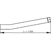 DINEX Uitlaatpijp 81607