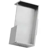 HDD pro Schuifdeurkom Inkapschelp Hdd Carre Massief 40mm Inox Plus