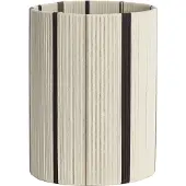 Light & Living Kap cilinder 30-30-40 cm MEDAN crème+bruin+donker bruin