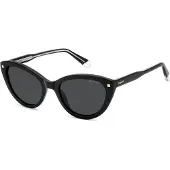 Polaroid Zonnebril PLD 4175/S/X 54/19/145 ZWART/GRIJS POLARIZED acetaat dames PLD 4175/S/X