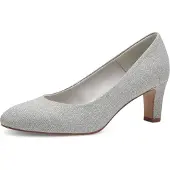 Tamaris Pumps zilver