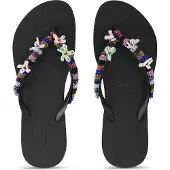 Uzurii | Teenslippers | Dames | Zwart | Maat 37/38