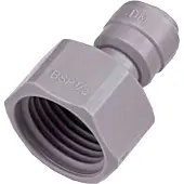 Ich-zapfe Adapter 1/2" Schroefbare 3/8" Plug