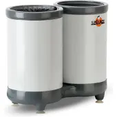 Ich-zapfe Glazenspoeler, Glazenspoelmachine - Originele Spülboy Twin-Go-T, met 2-traps telescopische spoeling