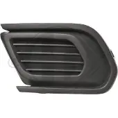 Diederichs 4456147 Ventilatiegrille, bumper