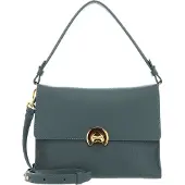 Coccinelle Leren Schoudertas Binxie Handbag Grained Leather Kale Green Groen