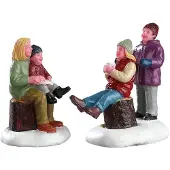 Intratuin Lemax Kerstdorpminiatuur Quality Time With Mom H 5,6 Cm
