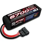 Traxxas lipo 25c 14,8 volt 6700mah met Traxxas ID connector