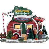 Lemax Farm Fresh Christmas Trees Vail Village Collection 2024