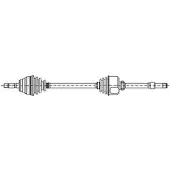 METELLI 17-0634 Aandrijfas