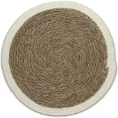 kela Placemat, Beige, 38 cm, Raffia - | Trava