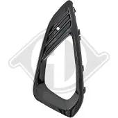 Diederichs 1407049 Ventilatiegrille, bumper