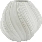 Light & Living Vaas deco Ø52x48 cm YATUNG crème (Wit, 52x48x52cm)