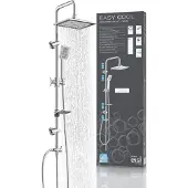 Eisl EASY COOL hoofddouche set | chroom - DX12007