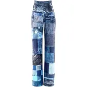 Winshape Sportbroek 'CUL101C' nachtblauw / blauw denim / lichtblauw