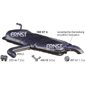 ERNST 155076 Einddemper