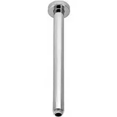 Hotbath Mate M453 plafondbuis rond 30cm geborsteld nikkel