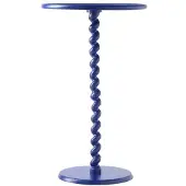 Pols Potten Bar Table Twister Dark Blue