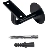 HDD pro Leuninghouder rond Zwart
