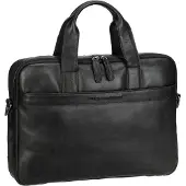 The Chesterfield Brand Arizona Koffer Leer 40 cm Laptop compartiment zwart