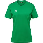 Hummel Shirt grasgroen / wit