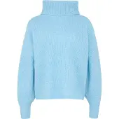 s.Oliver Oversized trui lichtblauw