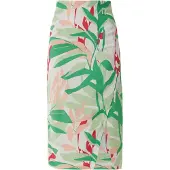 s.Oliver Black Label Rok ecru / groen / pink / wit