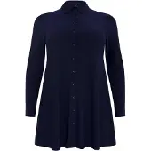 Yoek Blouse donkerblauw