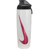 Nike Refuel Locking Bidon 709ML Wit Zwart Rood