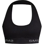 SMILODOX Sporttop 'Azura' grijs / zwart