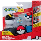 Pokémon - Clip 'N' Go Poke Ball Belt Set Squirtle