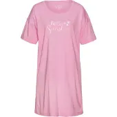 Vivance Nachthemd 'Dreams' fuchsia / wit