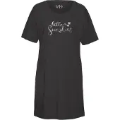 Vivance Nachthemd 'Dreams' zwart / wit