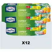 Toppits 12x Zipper Multi-functionele Zakken 3 Liter 8 Stuks