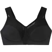Sheego Sport bh zwart
