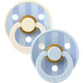 BIBS Studio Colour 2 Pack Block - Baby Blue | +6 maanden 2 St Speen