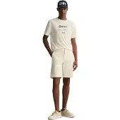Gant Korte broek Men Slim Sunfaded Shorts Cream-Maat 32