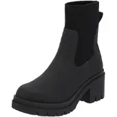 Palado Enkellaarsjes 'Kalymnos' zwart