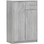 Rousseau Commode Spacio 110cm 2 deuren/2 laden - grijze eik