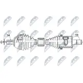 NTY Aandrijfas NPW-VV-115