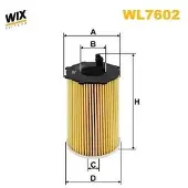 WIX FILTERS WL7602 Oliefilter