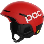 POC - Heren skihelmen - Obex BC MIPS Prismane Red Matt voor Heren - Maat 55-58 cm - Rood
