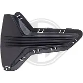 Diederichs 1219048 Ventilatiegrille, bumper