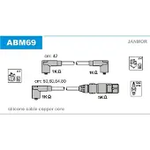 JANMOR ABM69 Bougiekabels