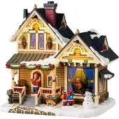 Lemax Christmas Eve At Grandma's 19x26x27 cm Kersthuisje