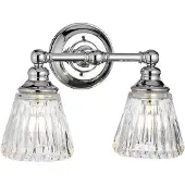 Quintiesse LED Badkamerarmatuur Keynes | 3W 3000K 300Lm 830 | IP44 | Dimbaar | Polished Chrome